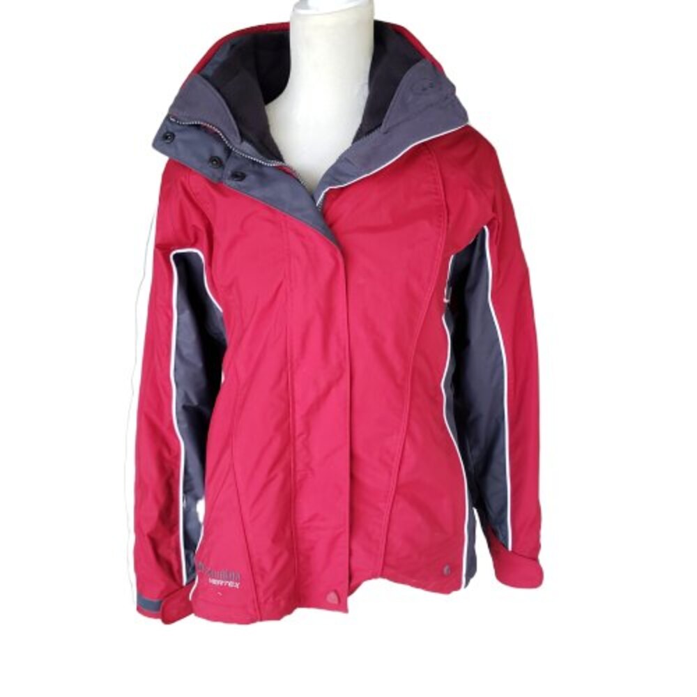Columbia Womens Vertex Interchange Parka Hooded Ski Camping Winter $225 Size M